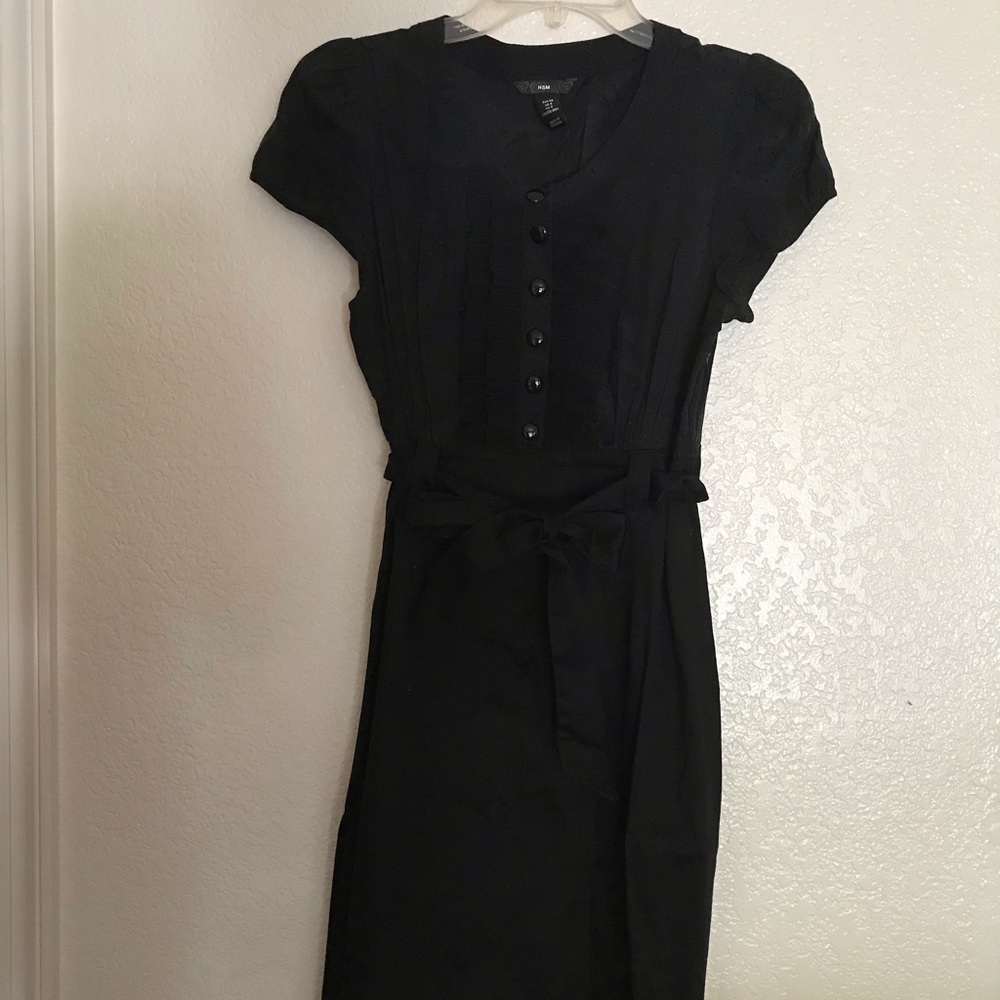 H&M black dress